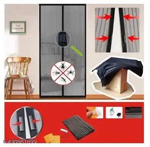 Auto-Close Magnetic Mosquito Net