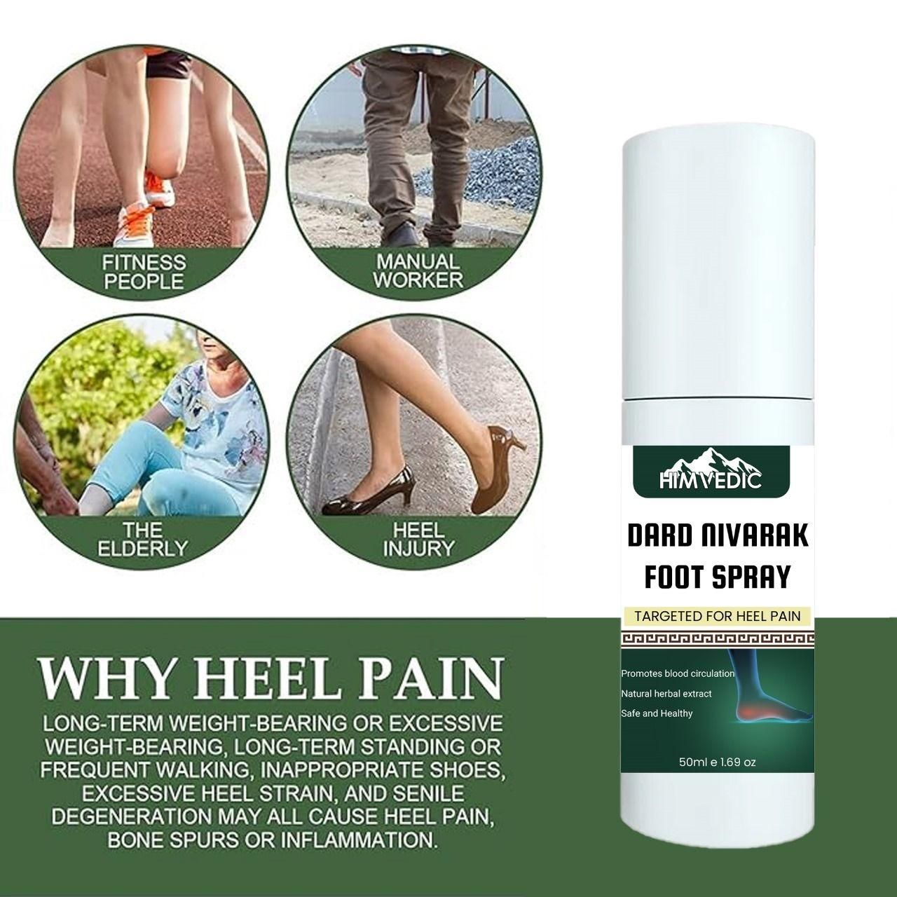 Pain Reliving Foot Spray 30ML (Pack of 2)