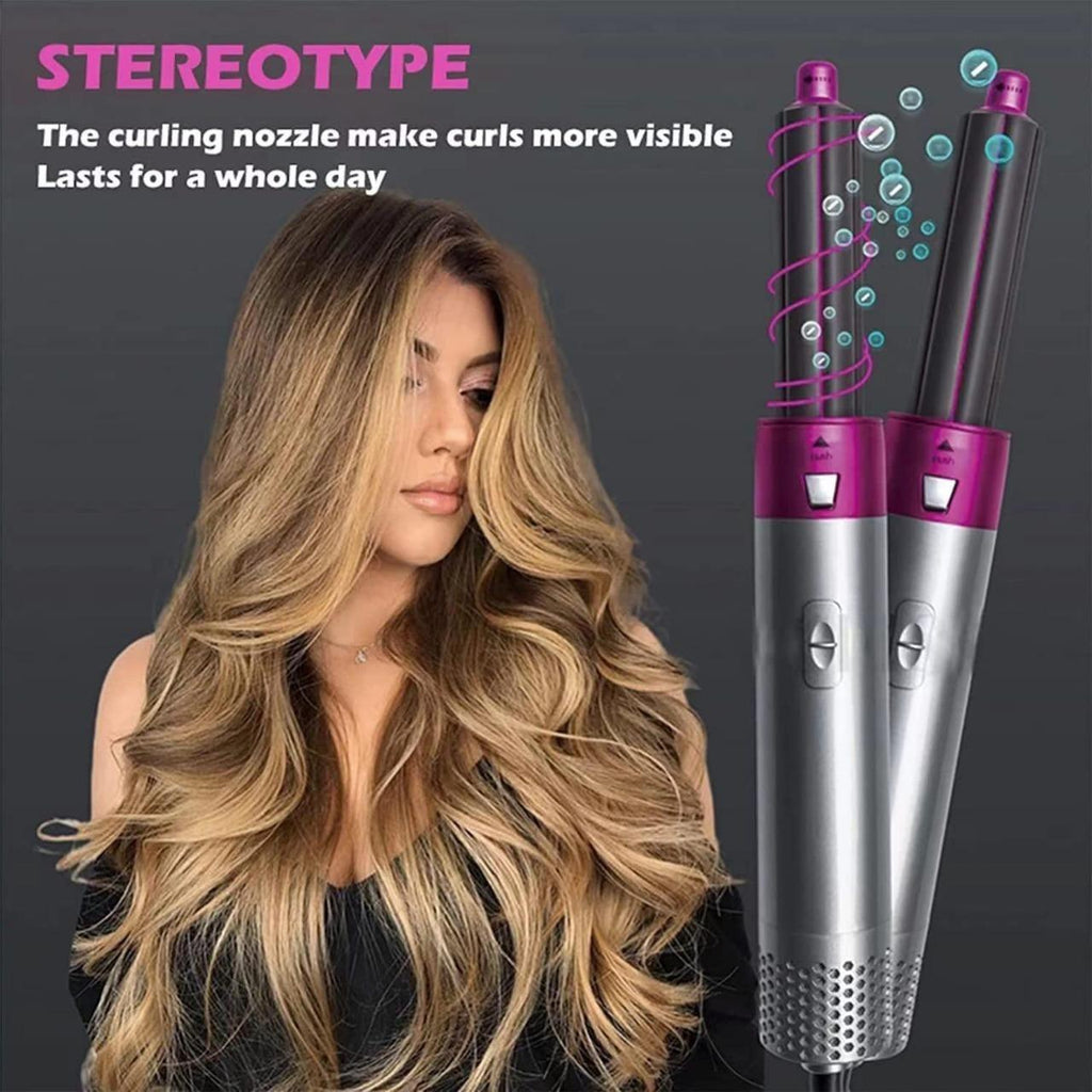GlamIon 5-in-1  Multifunctional Hair Styler