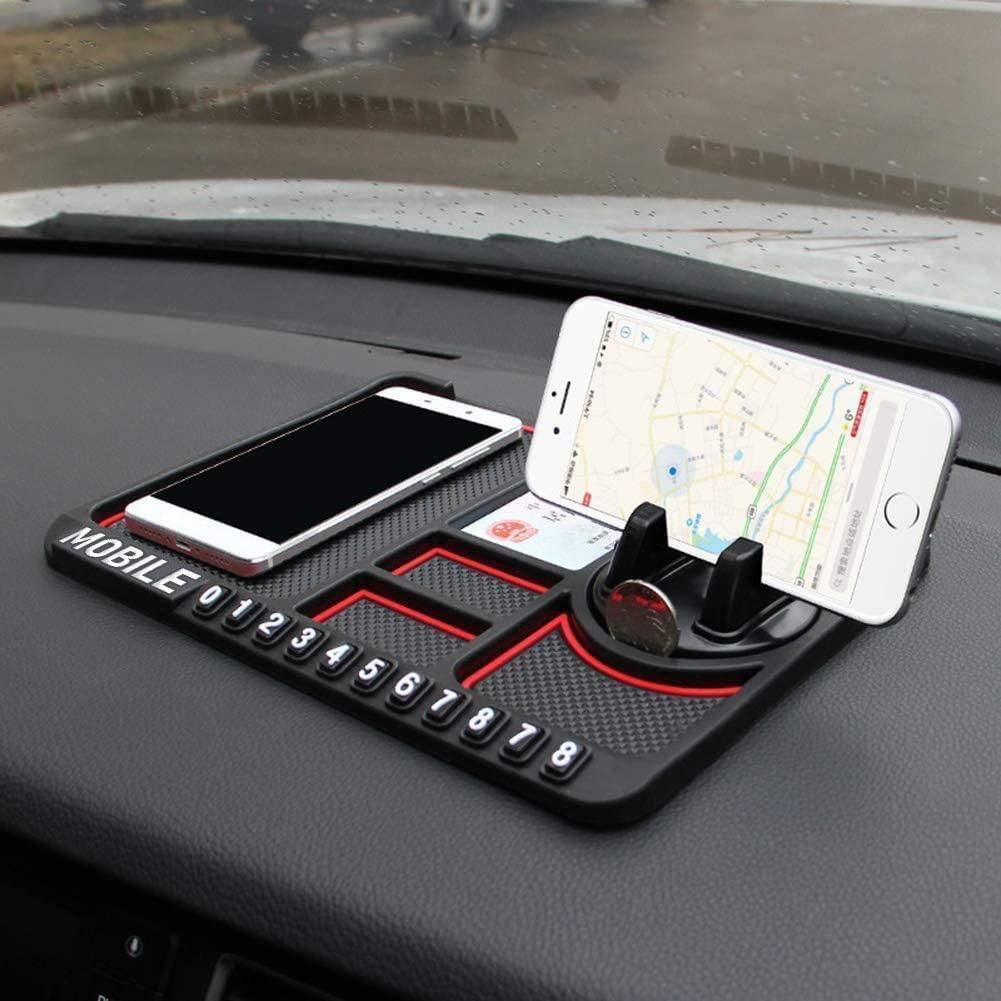 HSR Universal Car Dashboard Phone Holder with Anti-Slip Silicone Base