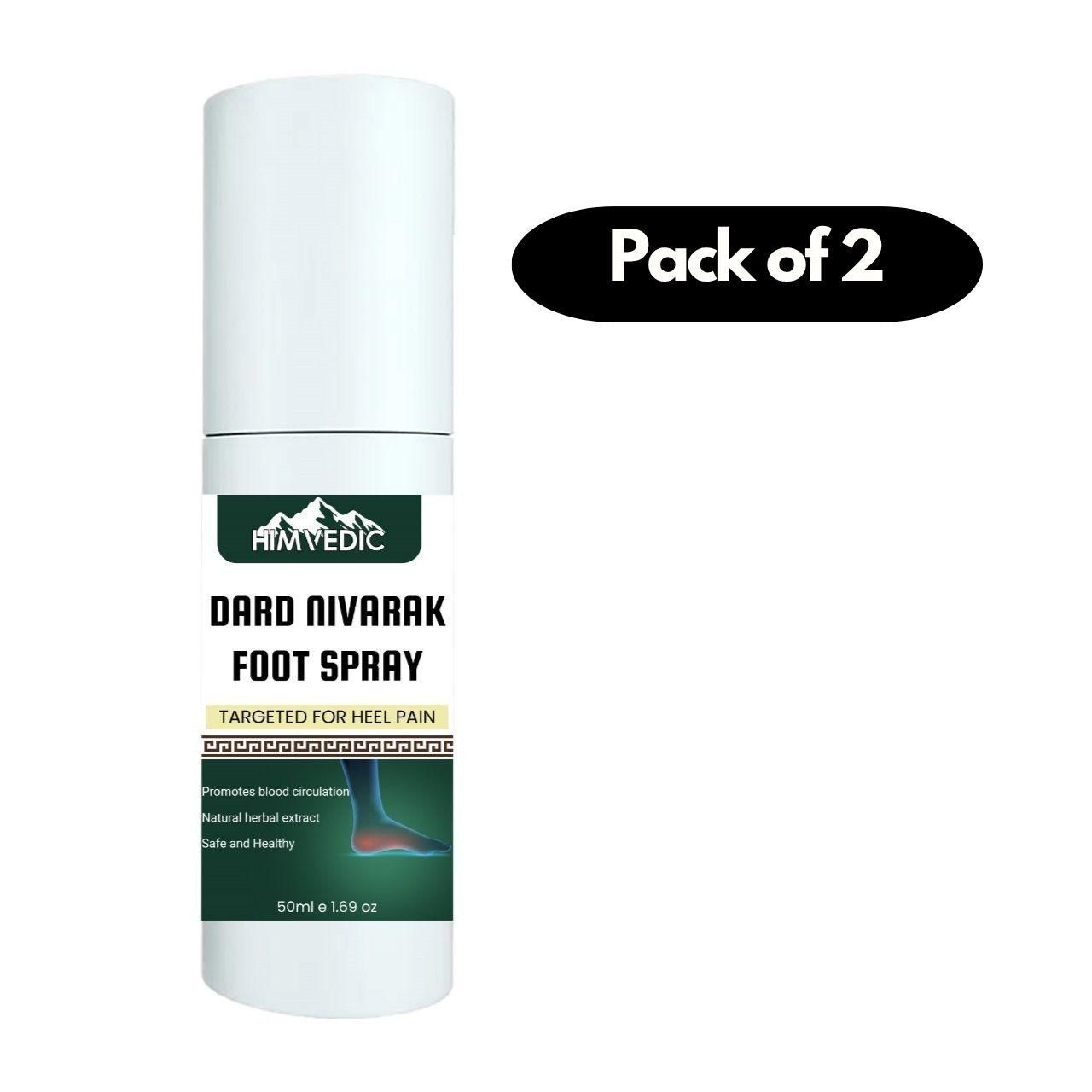 Pain Reliving Foot Spray 30ML (Pack of 2)