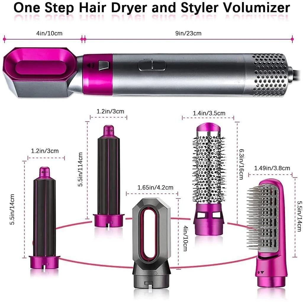 GlamIon 5-in-1  Multifunctional Hair Styler