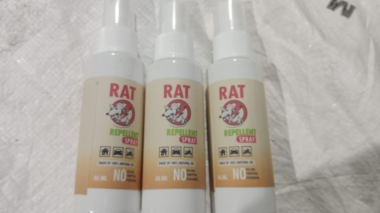 Rat Repellent Spray 50ML (BUY 1 GET 2 FREE)