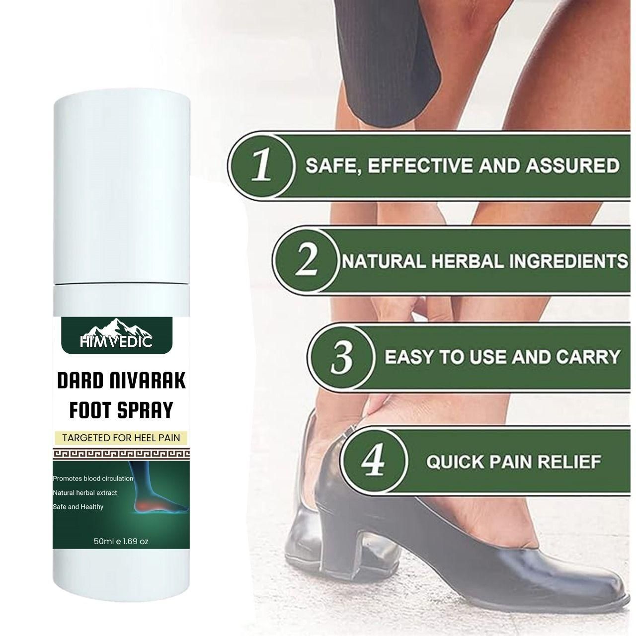 Pain Reliving Foot Spray 30ML (Pack of 2)