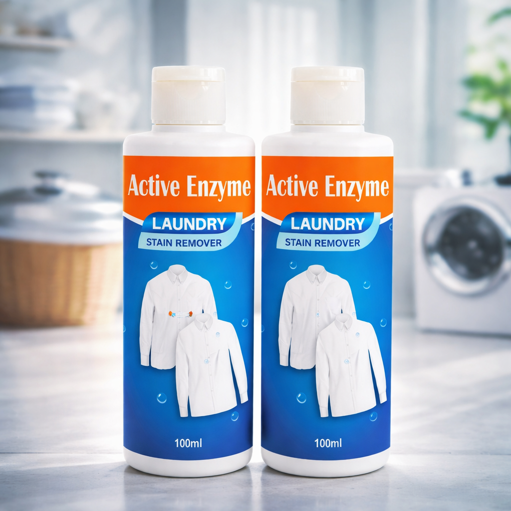Active Enzyme Laundry Stain Remover(𝐁𝐔𝐘 𝐎𝐍𝐄 𝐆𝐄𝐓 𝐎𝐍𝐄 𝐅𝐑𝐄𝐄)