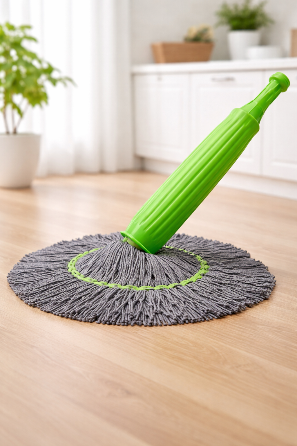 Self-twisting Water Rotating Mop