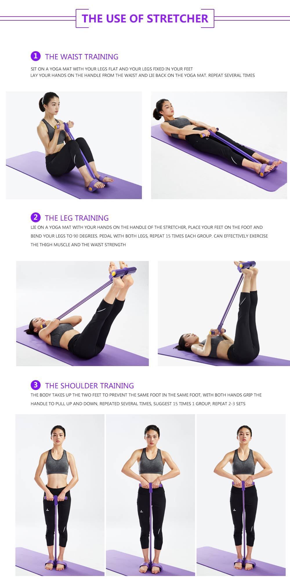 Yoga Pedal Puller Resistance Band