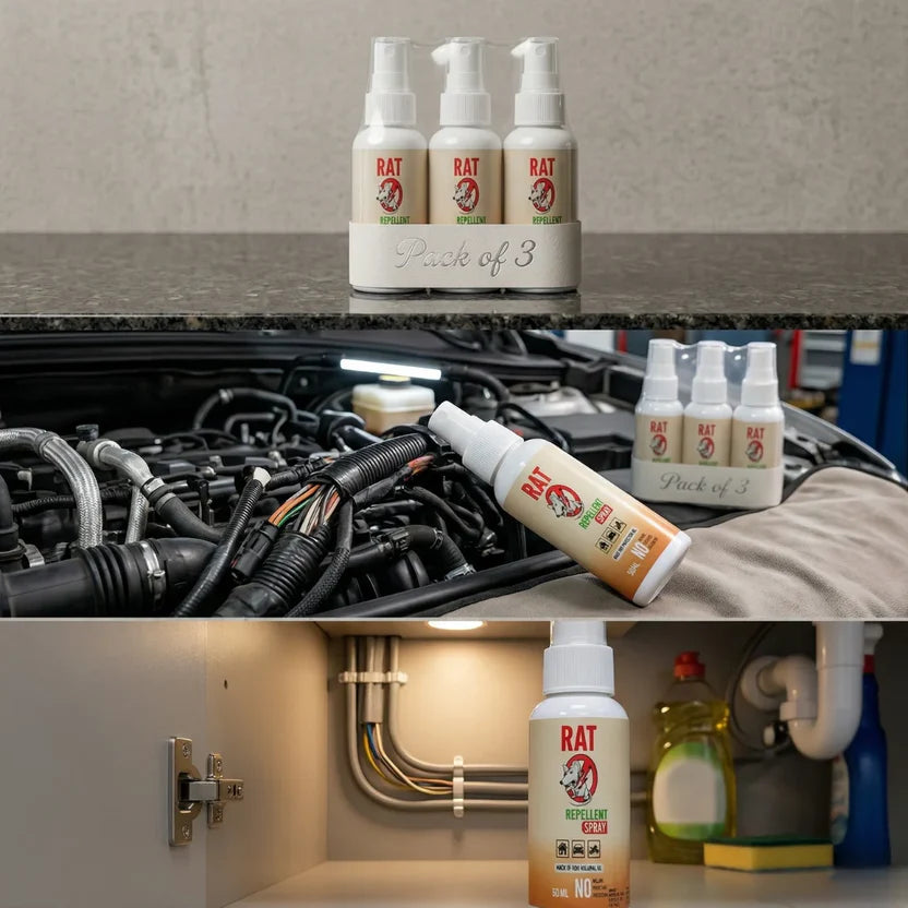 Rat Repellent Spray 50ML (BUY 1 GET 2 FREE)