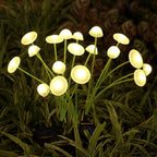5 Watt 8 LED Solar Mushroom Garden Solar Light